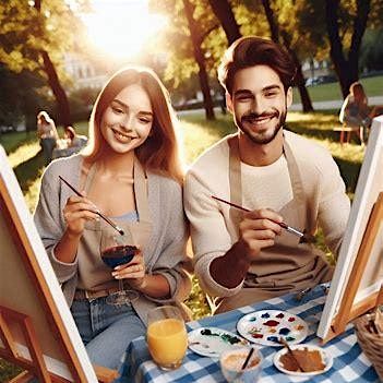 Brush & Bond: A Romantic Paint Date Night, 21 June | Event in Charlotte | AllEvents