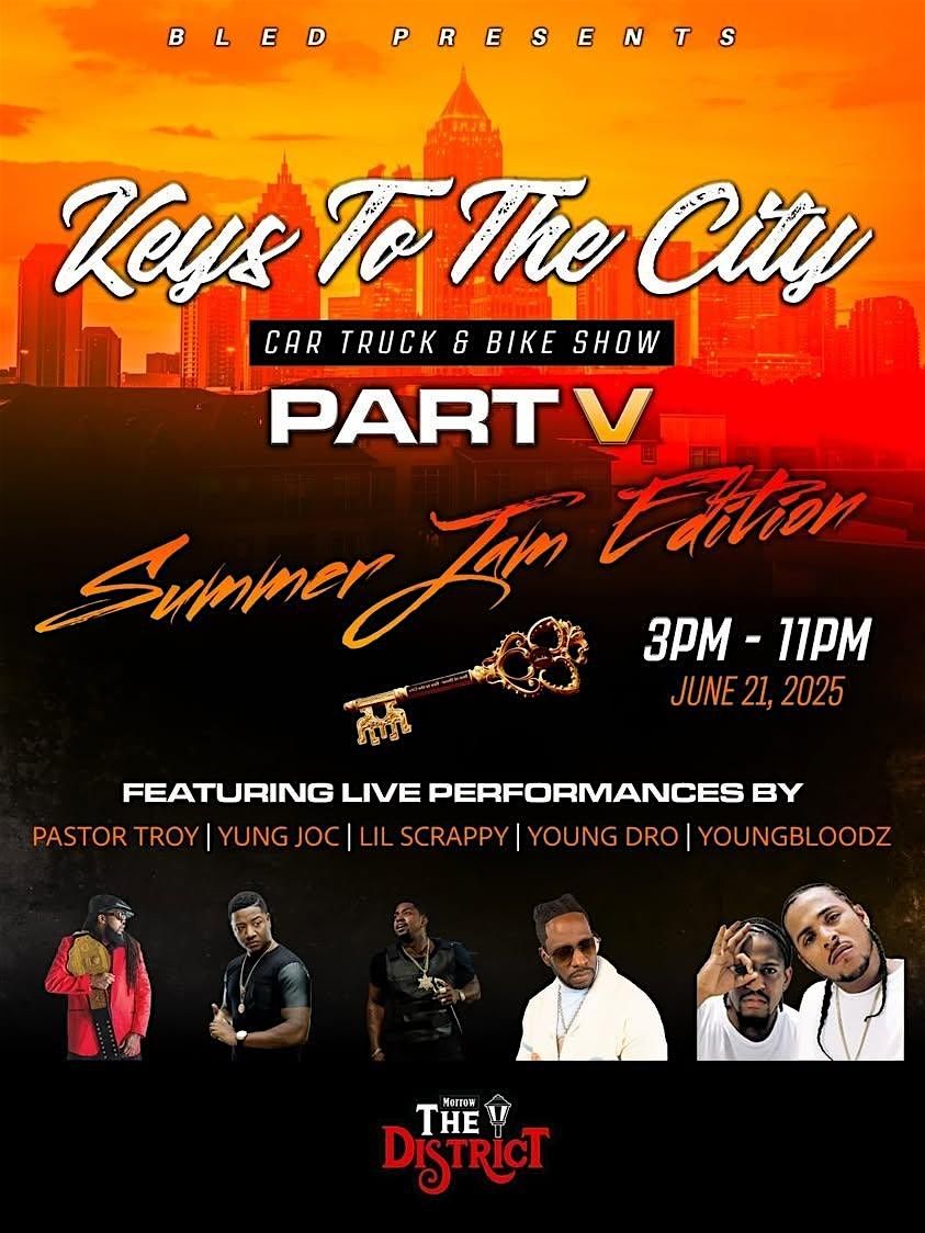 Keys To The City Car Truck and Bike Show Part V “Juneteenth Summer Jam”, 21 June | Event in Morrow | AllEvents