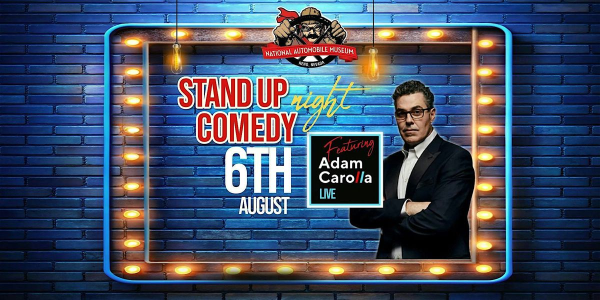 Comedy Night Starring Adam Carolla, 6 August | Event in Reno | AllEvents