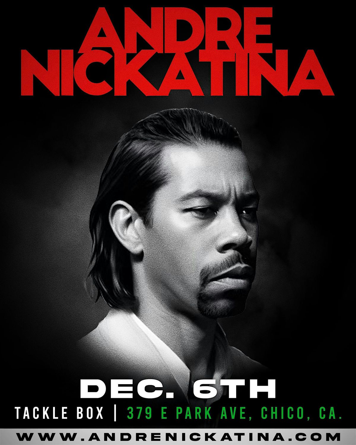 Andre Nickatina at Tackle Box Chico, 6 December | Event in Chico | AllEvents
