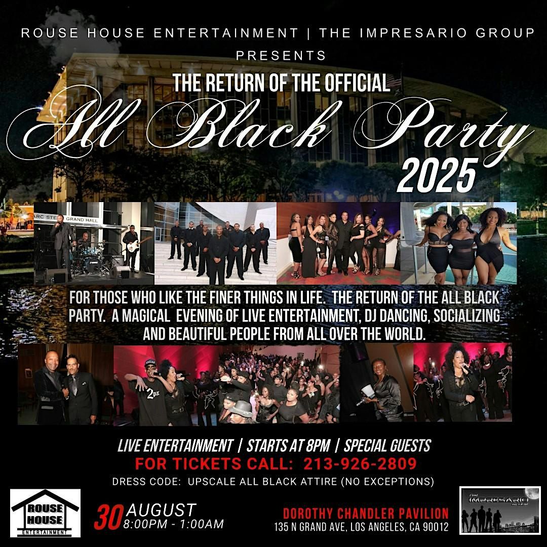 The Return of the Official ALL BLACK Party 2025
