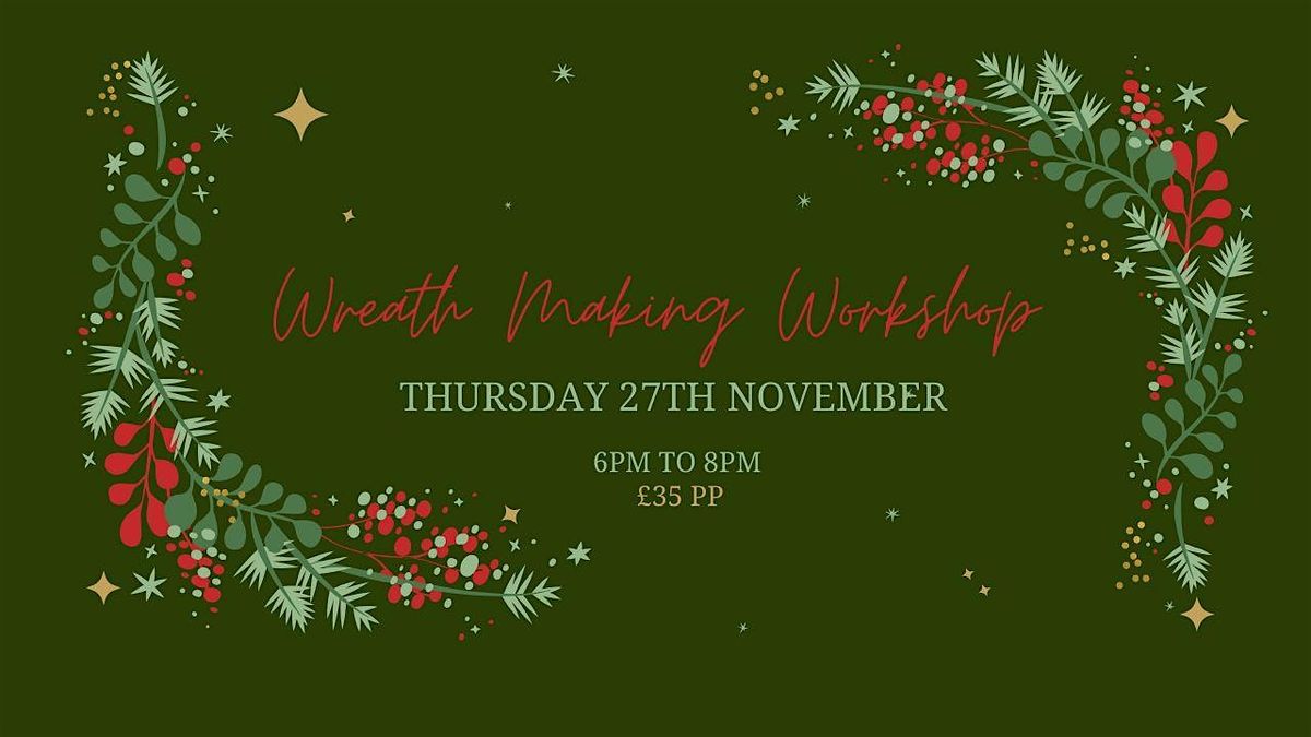 Wreath-making workshop, 27 November | Event in Castle Douglas | AllEvents