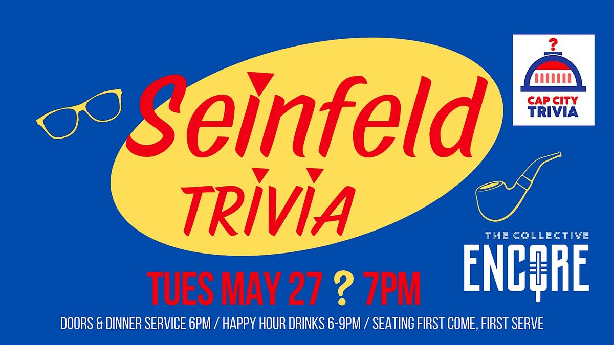 Seinfeld Trivia | Event in Columbia | AllEvents