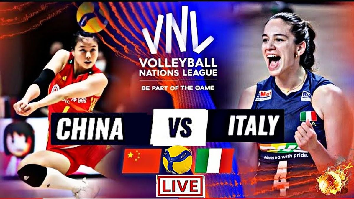 Volleyball Nations League - China v Italy, 27 June | Event in Hoffman Estates | AllEvents
