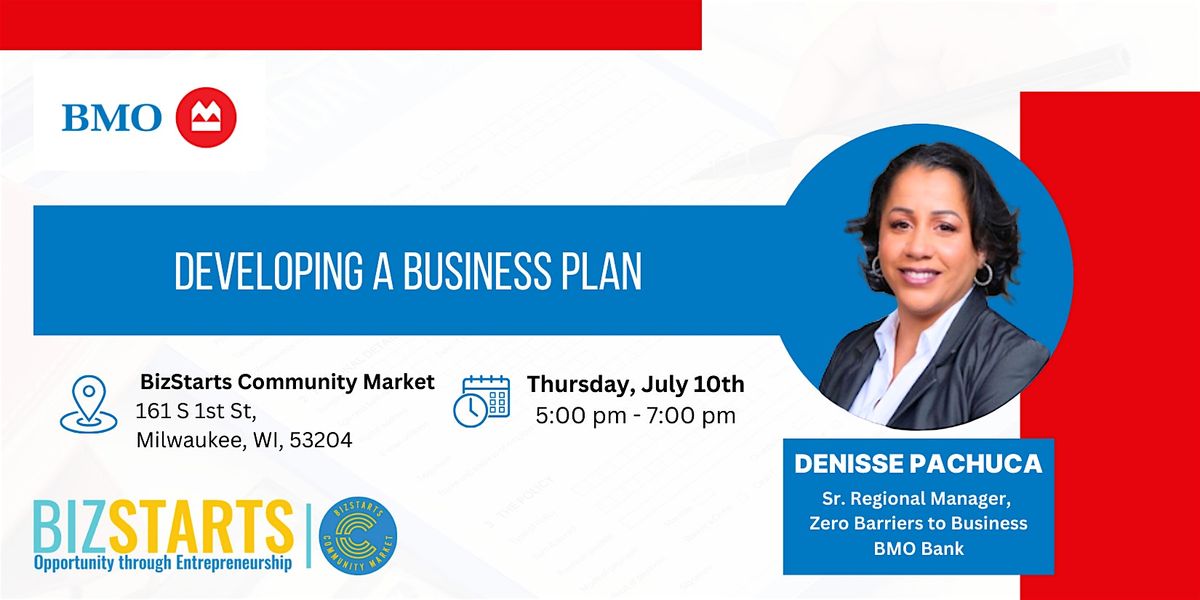 Developing a Business Plan, 10 July | Event in Milwaukee | AllEvents