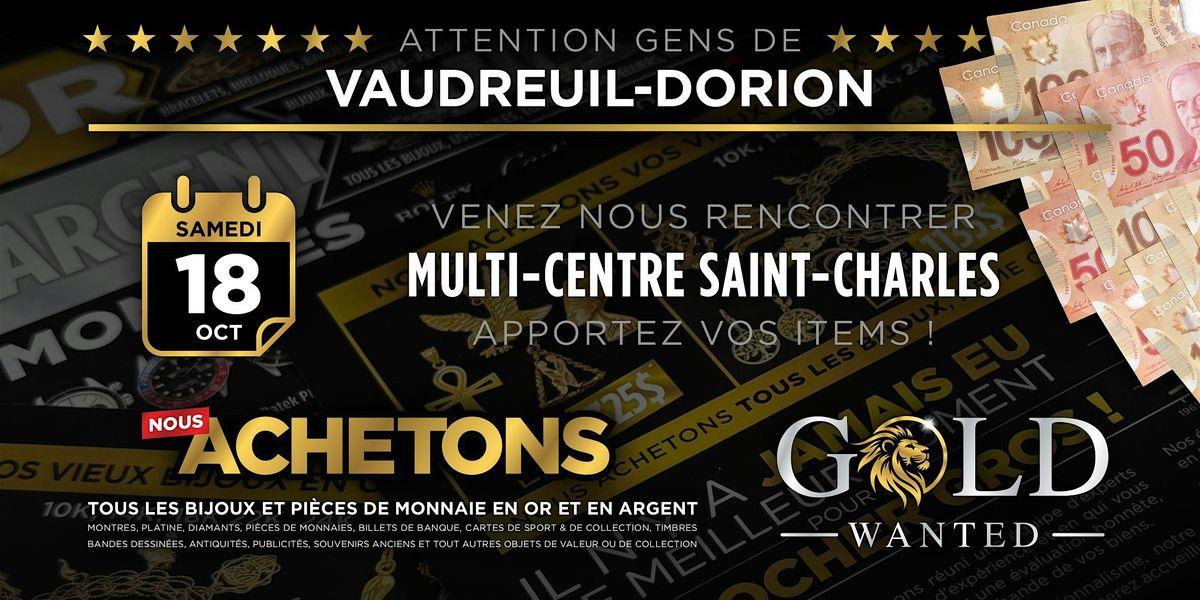 VAUDREUIL-DORION - Multi-Centre Saint-Charles, 18 October | Event in Vaudreuil-Dorion | AllEvents