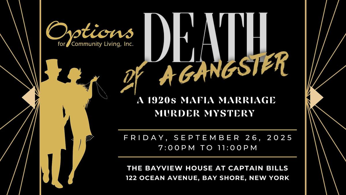 Options M**der Mystery Fundraiser, 26 September | Event in Bay Shore | AllEvents