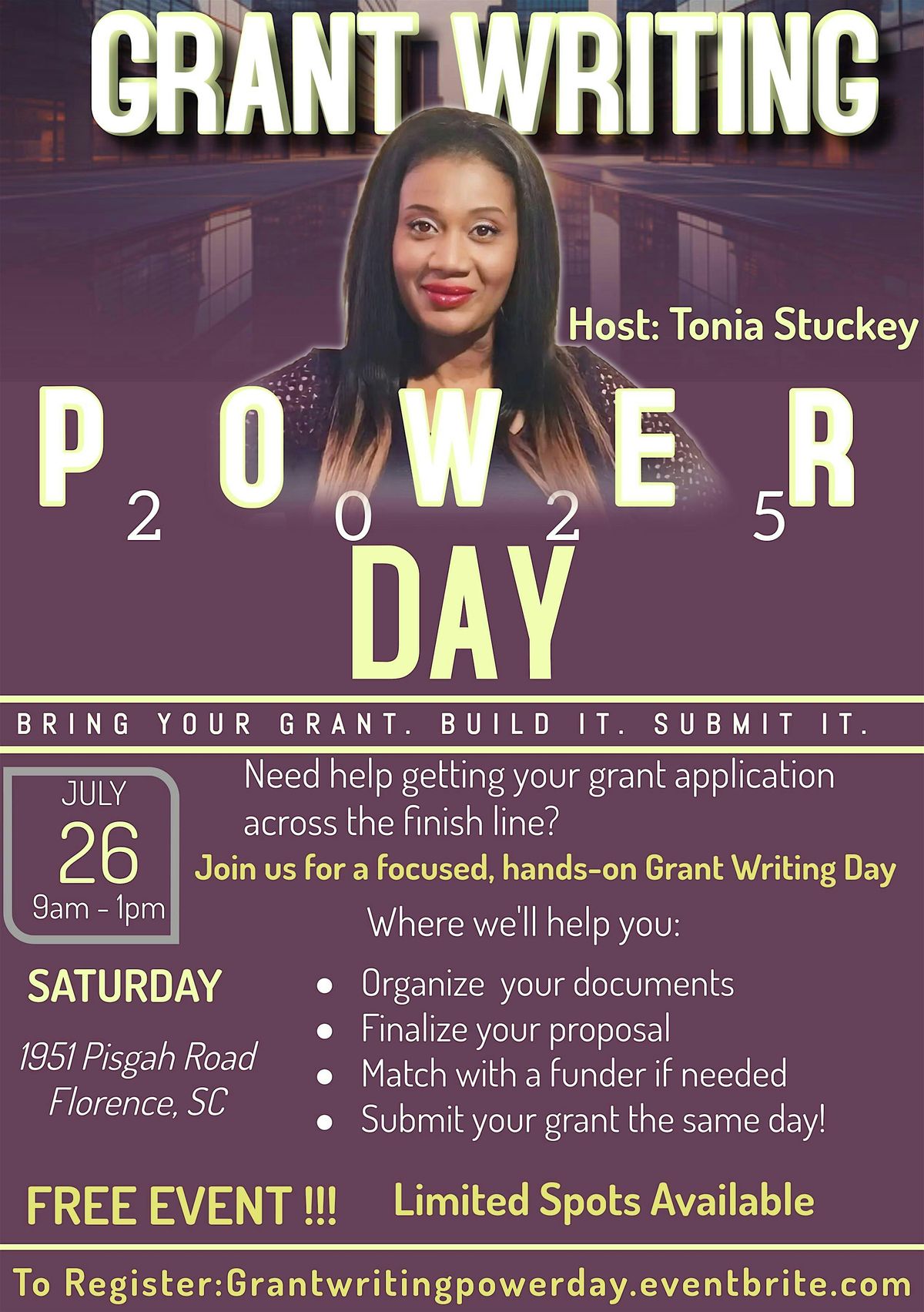 Grant Writing Power Day, 26 July | Event in Florence | AllEvents