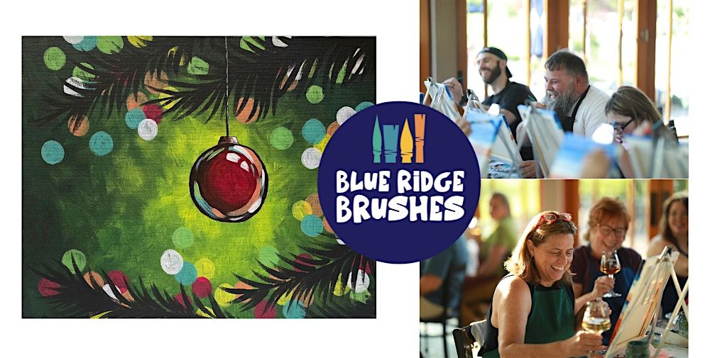 Paint + Sip: "Holiday Cheer" at Hazy Mountain Vineyards & Brewery, 7 December | Event in Afton