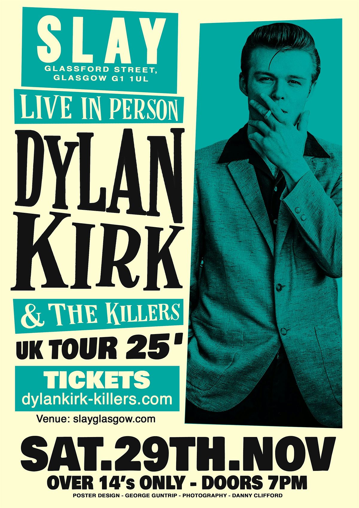 Dylan Kirk & The Killers | Slay, Glasgow | Event in Glasgow | AllEvents