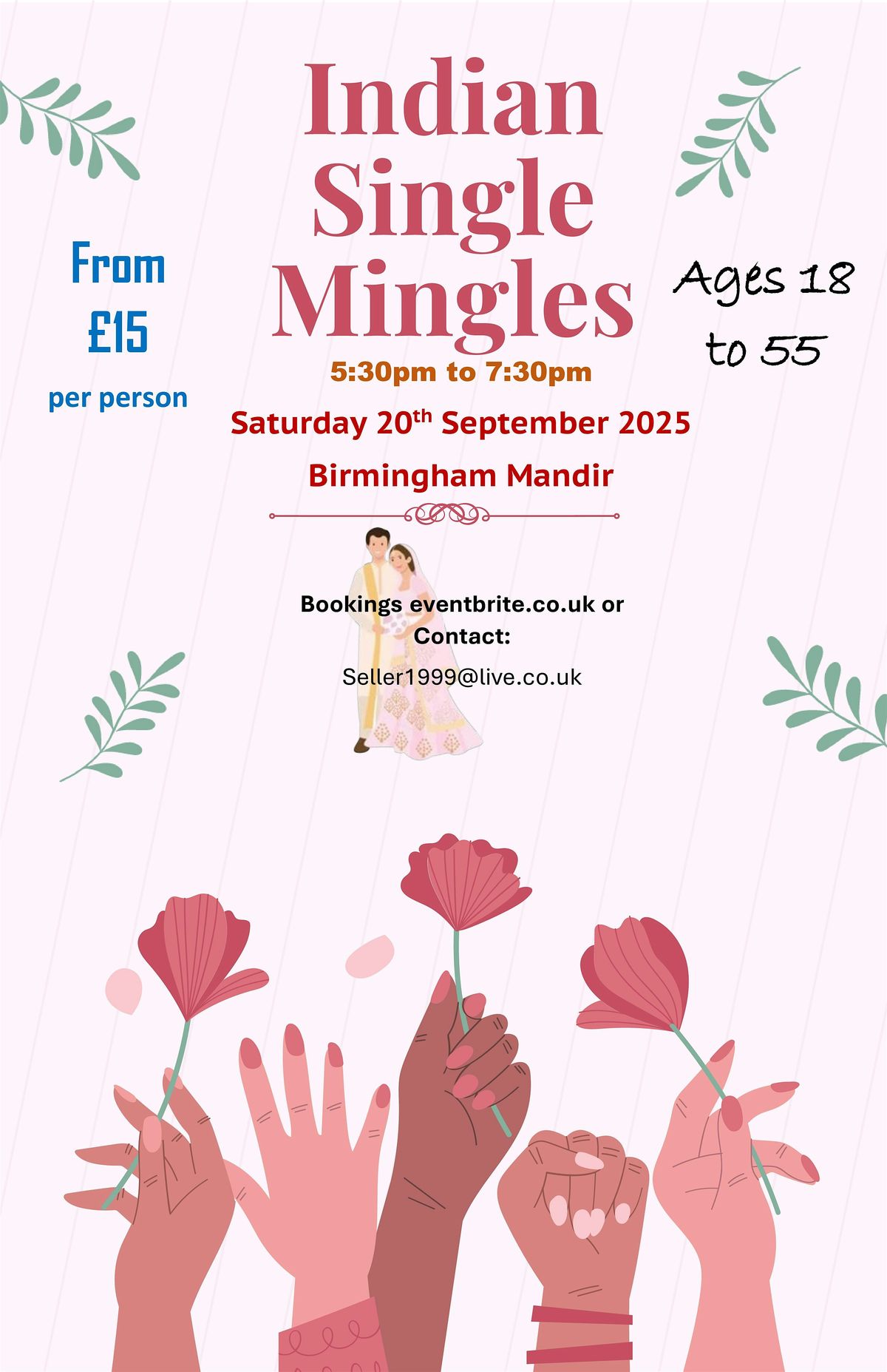 Indian Singles Event Birmingham, 20 September | Event in Handsworth | AllEvents