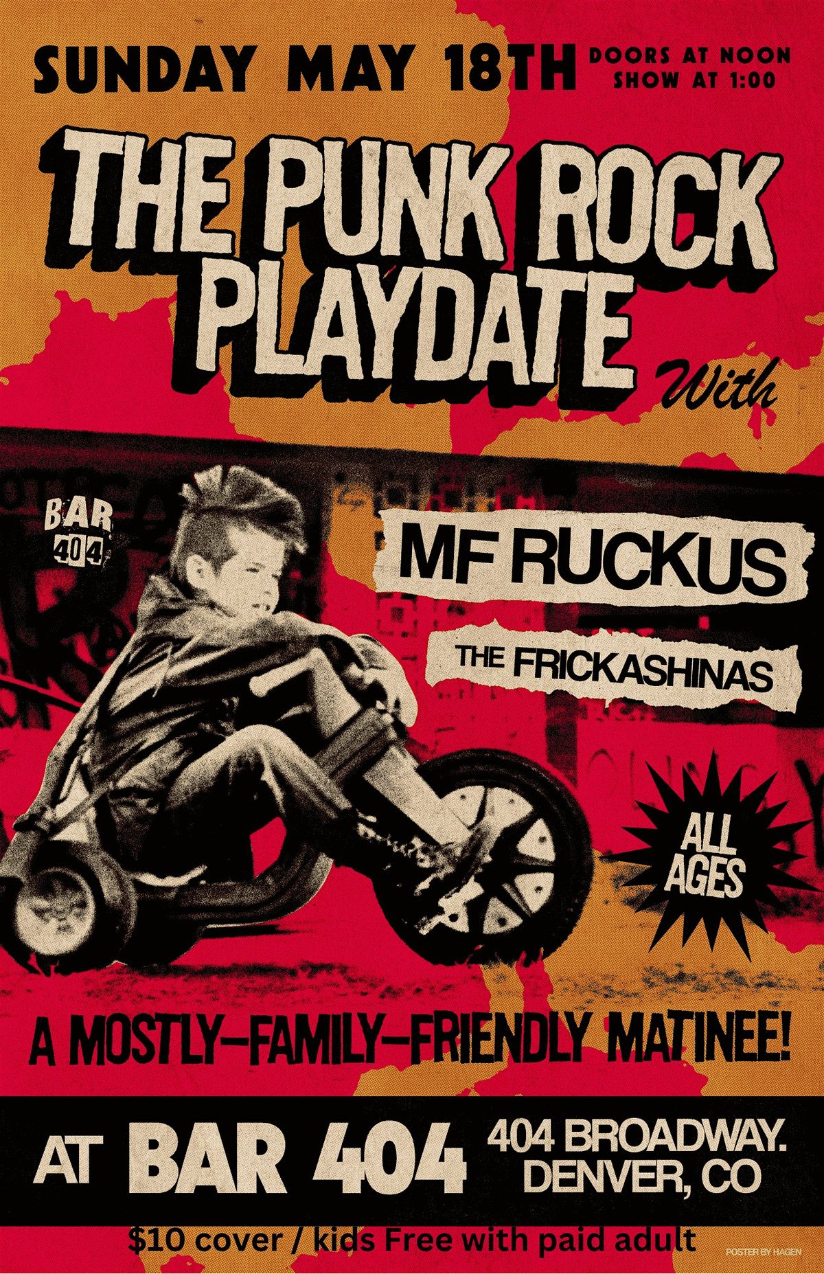 The Punk Rock Playdate, 18 May | Event in Denver | AllEvents