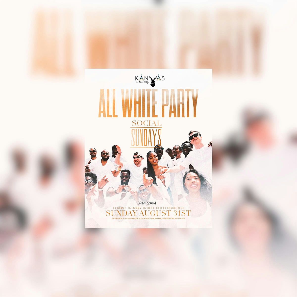 All White Party At Kanvas LDW, 31 August | Event in Dallas | AllEvents