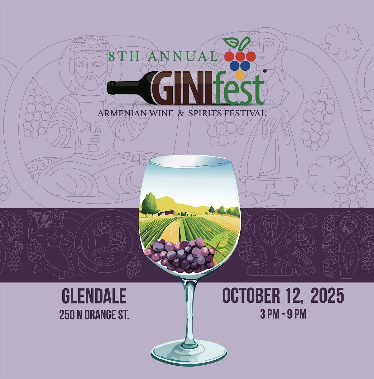 8th Annual Armenian Wine & Spirits Festival, 12 October | Event in Glendale | AllEvents