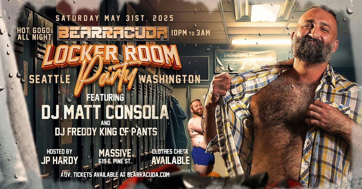 Bearracuda Seattle's Locker Room Party!, 31 May | Event in Seattle | AllEvents