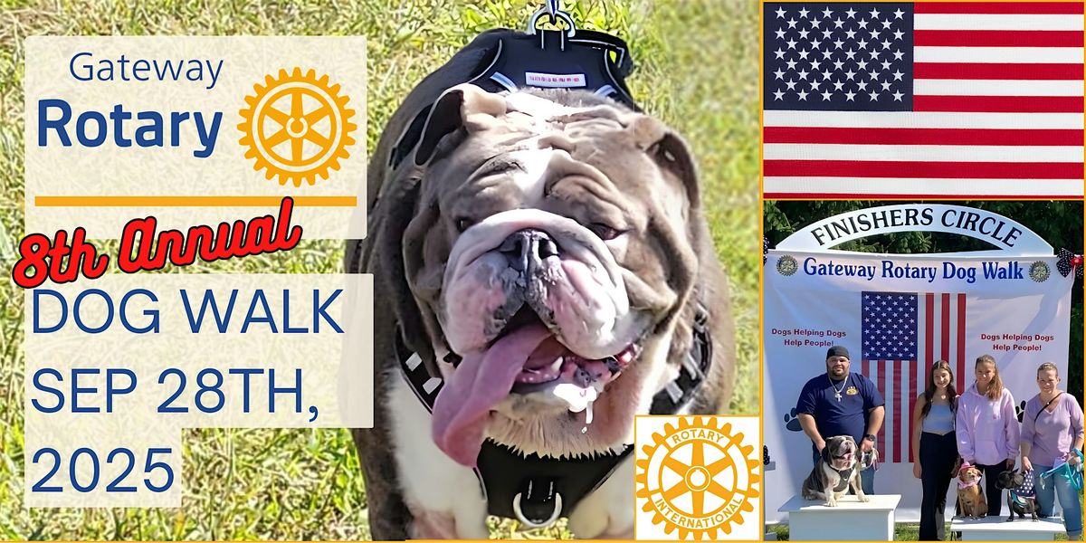 Gateway Rotary 8th Annual Dog Walk in Memory of SSG. Michael Ollis, 28 September | Event in Staten Island
