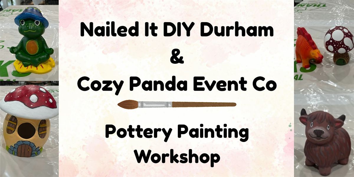 Painted Pottery Workshop, 8 July | Event in Greensboro | AllEvents