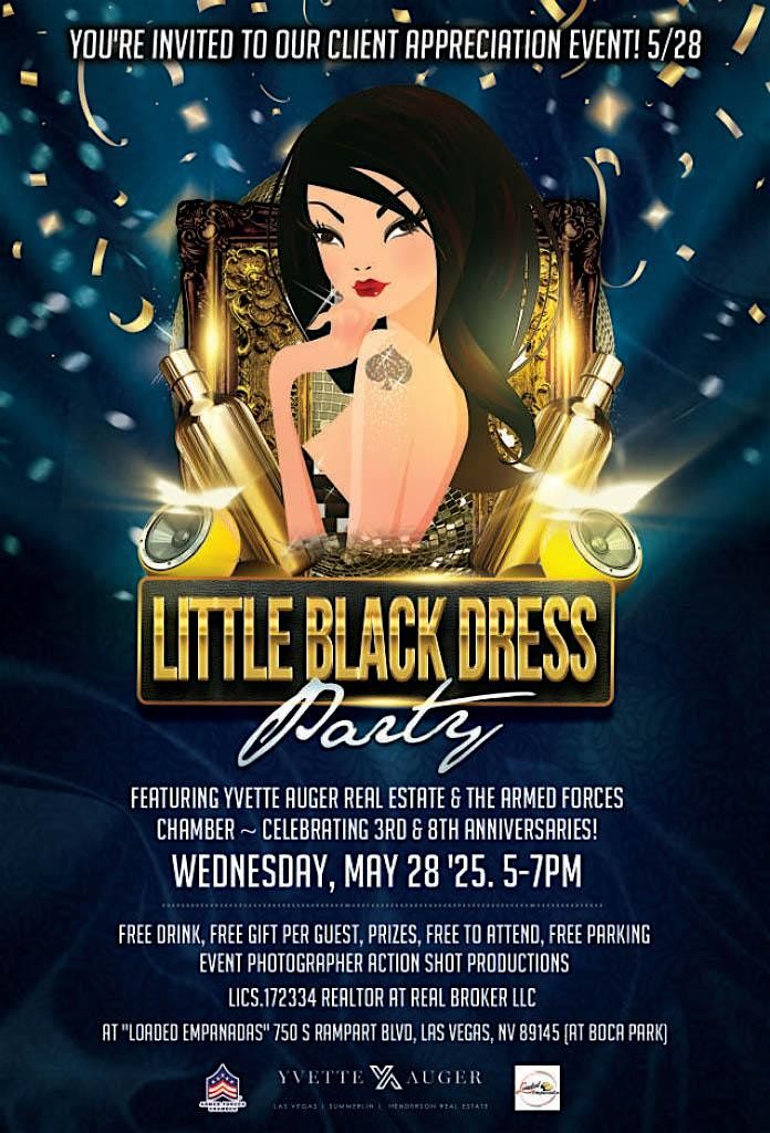 You're Invited! "Annual Little Black Dress Party!" 5/28, 28 May | Event in Las Vegas | AllEvents