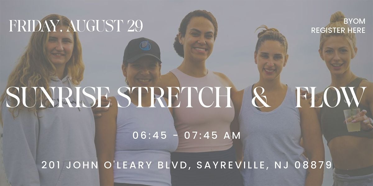Sunrise Stretch & Flow on the Beach, 29 August | Event in Sayreville | AllEvents