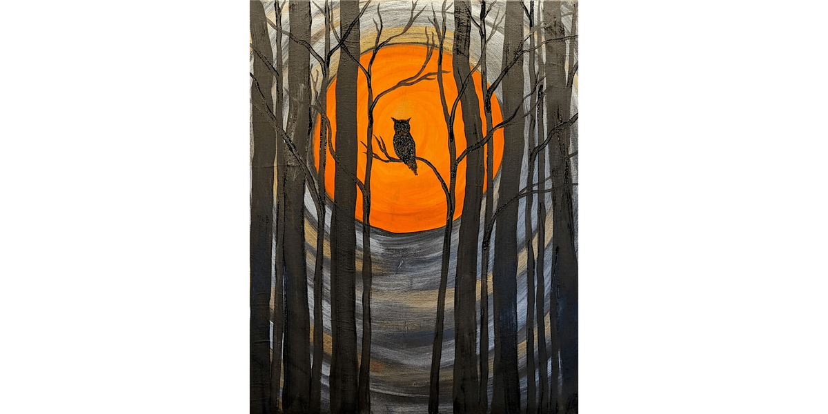 Hallowed Moon - Paint and Sip in Sacramento | Classpop!™, 1 November | Event in Elk Grove | AllEvents