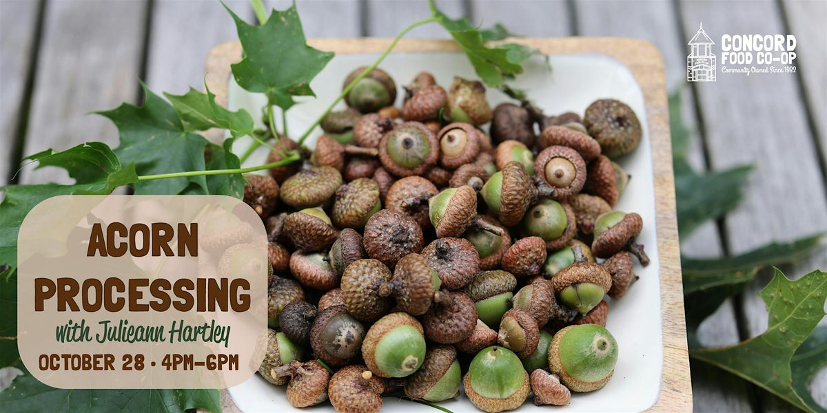 Acorn Processing Workshop, 28 October | Event in Concord | AllEvents