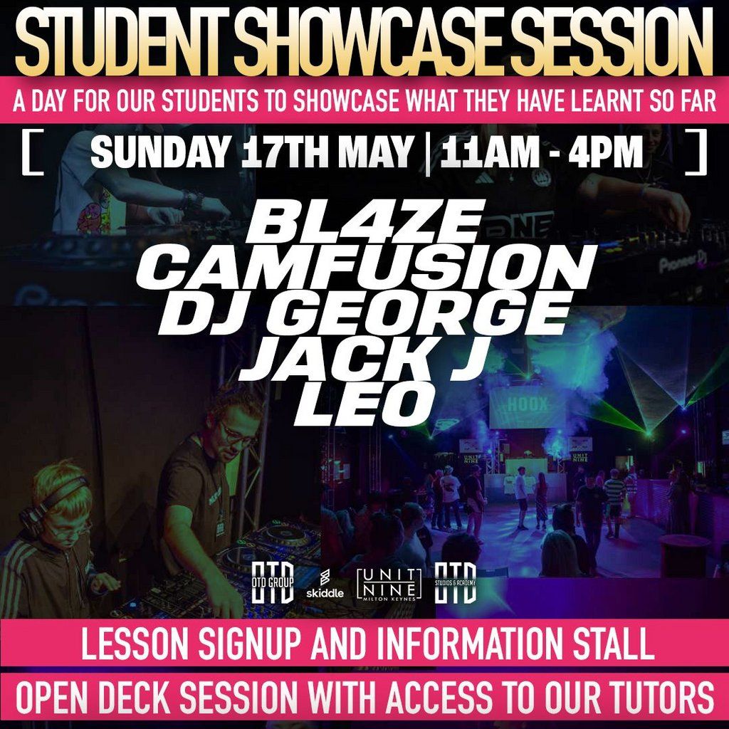 OTD Academy - Student Showcase Session 3.0, Unit Nine, Milton Keynes ...