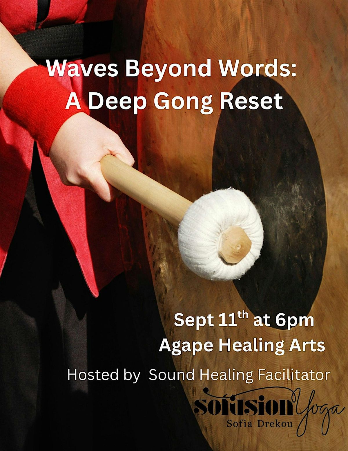 ✨ Waves Beyond Words: A Deep Gong Reset ✨, 24 October | Event in Jupiter | AllEvents