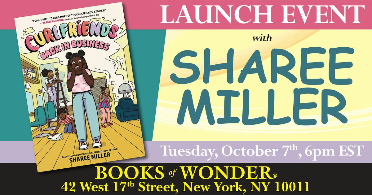 Launch Event | Curlfriends: Back in Business (Curlfriends #2) by Sharee Mil | Event in New York | AllEvents