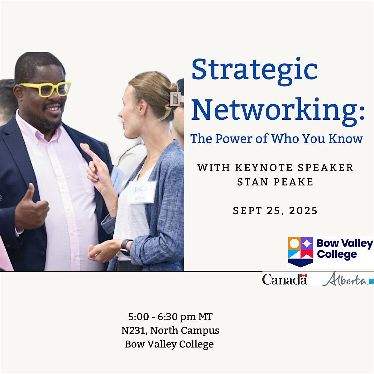 Strategic Networking: The Power of Who You Know, 25 September | Event in Calgary | AllEvents