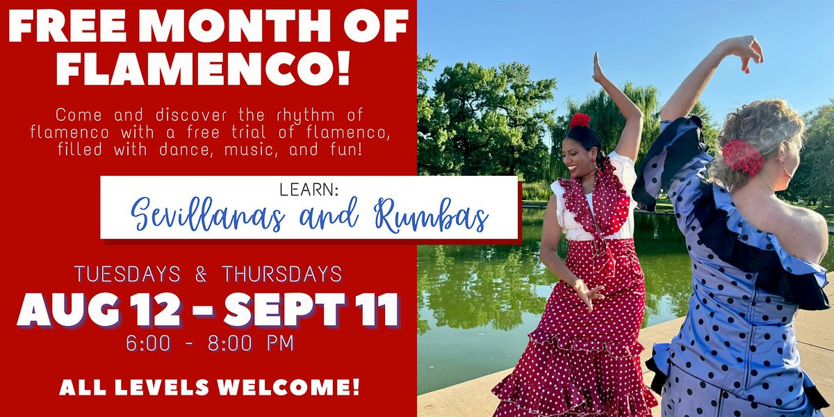 Discover the Rhythm: Free Month of Flamenco!, 12 August | Event in St. Louis | AllEvents
