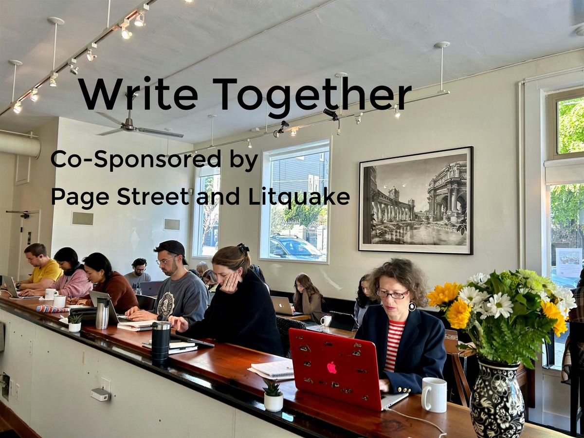 Write together - August, 9 August | Event in San Francisco | AllEvents