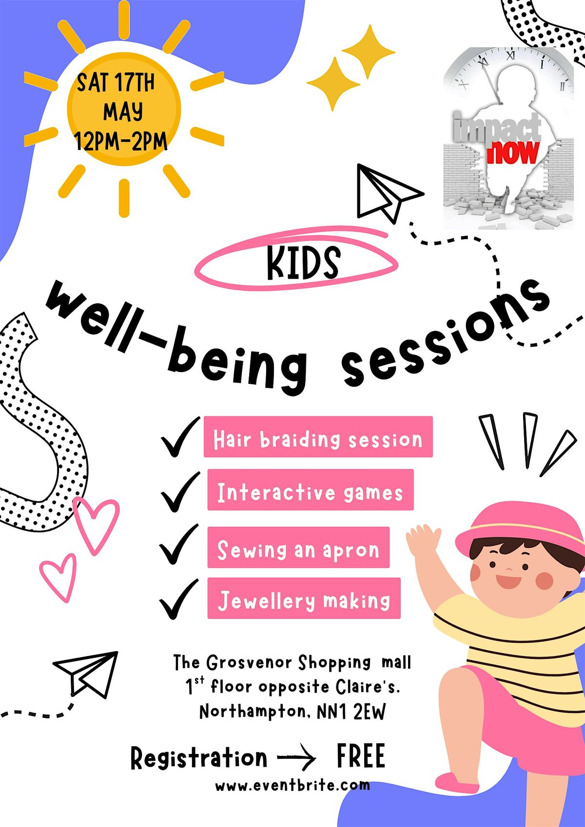 Kids Well-being Sessions, 17 May | Event in Northampton | AllEvents