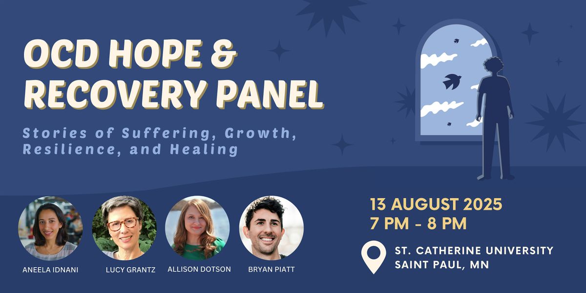 OCD Hope & Recovery Panel, 13 August | Event in Saint Paul | AllEvents