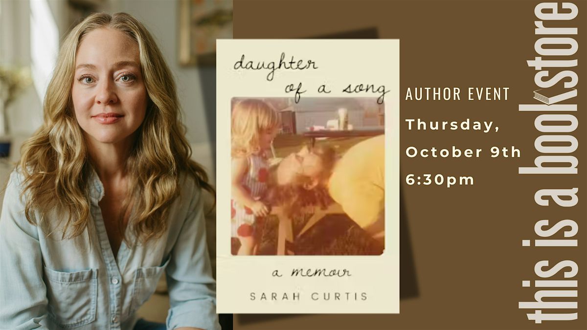 Sarah Curtis Presents: Daughter of a Song, 9 October | Event in Kalamazoo | AllEvents