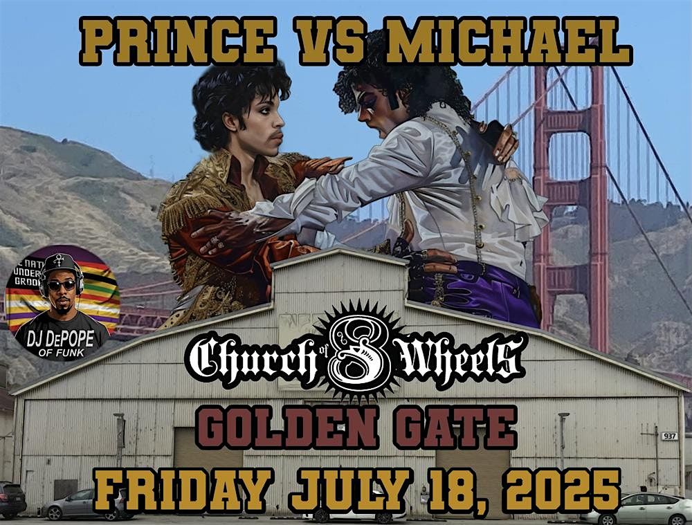 Skate Golden Gate - Michael vs Prince Night, 18 July | Event in San Francisco | AllEvents