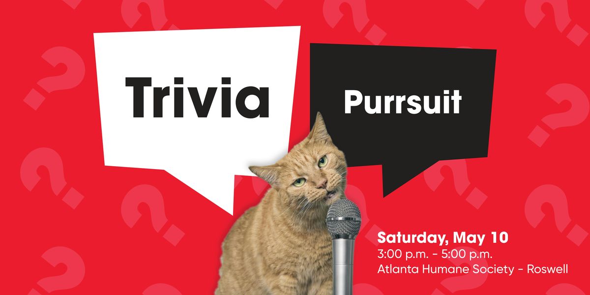 Trivia Purrsuit, 10 May | Event in Roswell | AllEvents