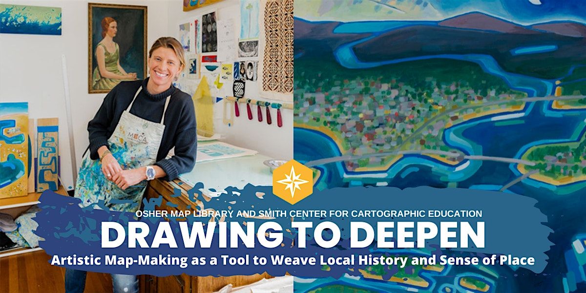 Drawing to Deepen: Artistic Mapmaking with Molly Brown, 17 July | Event in Portland | AllEvents