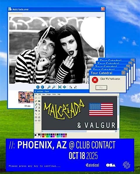 Valgur + Malcriada  Live with BBGail & Sueño!, 18 October | Event in Phoenix | AllEvents