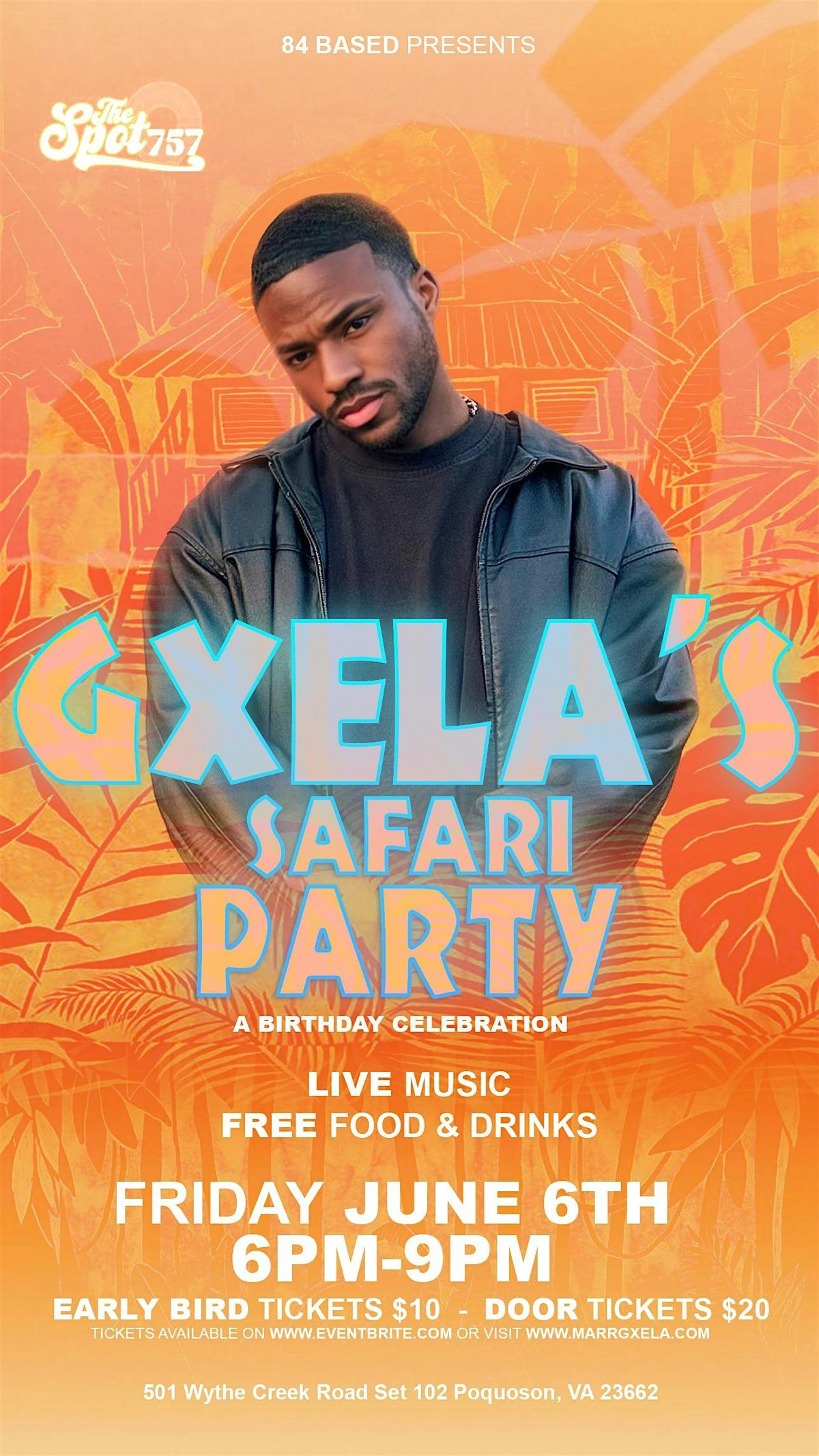GXELA'S SAFARI PARTY, 6 June | Event in Poquoson | AllEvents