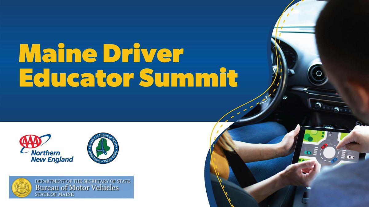 2025 Maine Driver Educator Summit, 3 September | Event in Auburn | AllEvents
