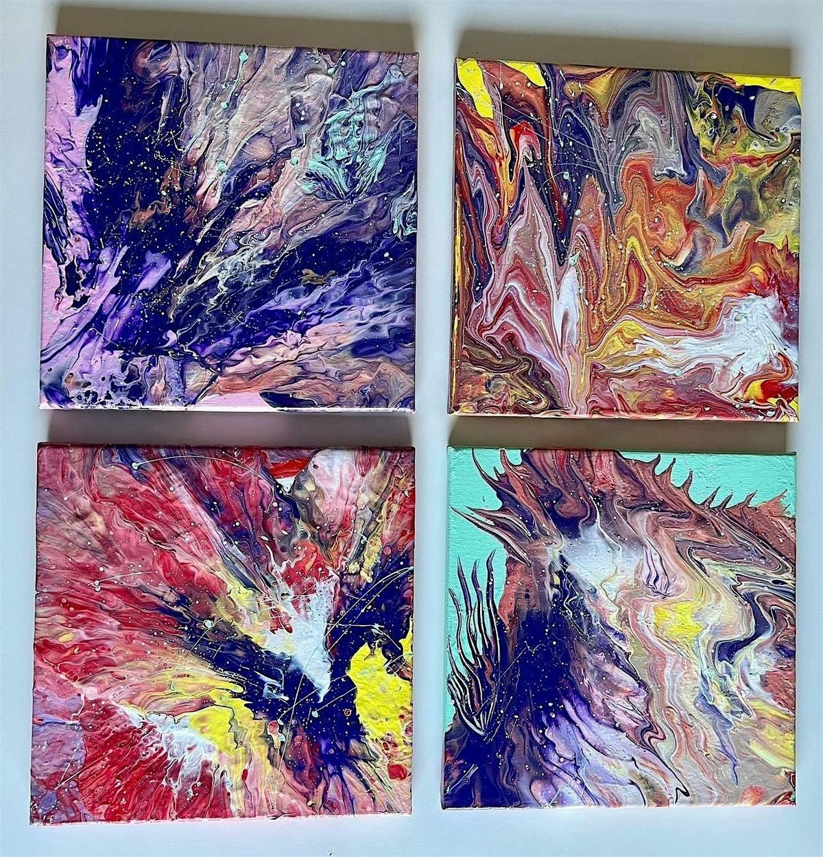 Nights Out @ New Art: Acrylic Pouring, 16 May | Event in Newton | AllEvents