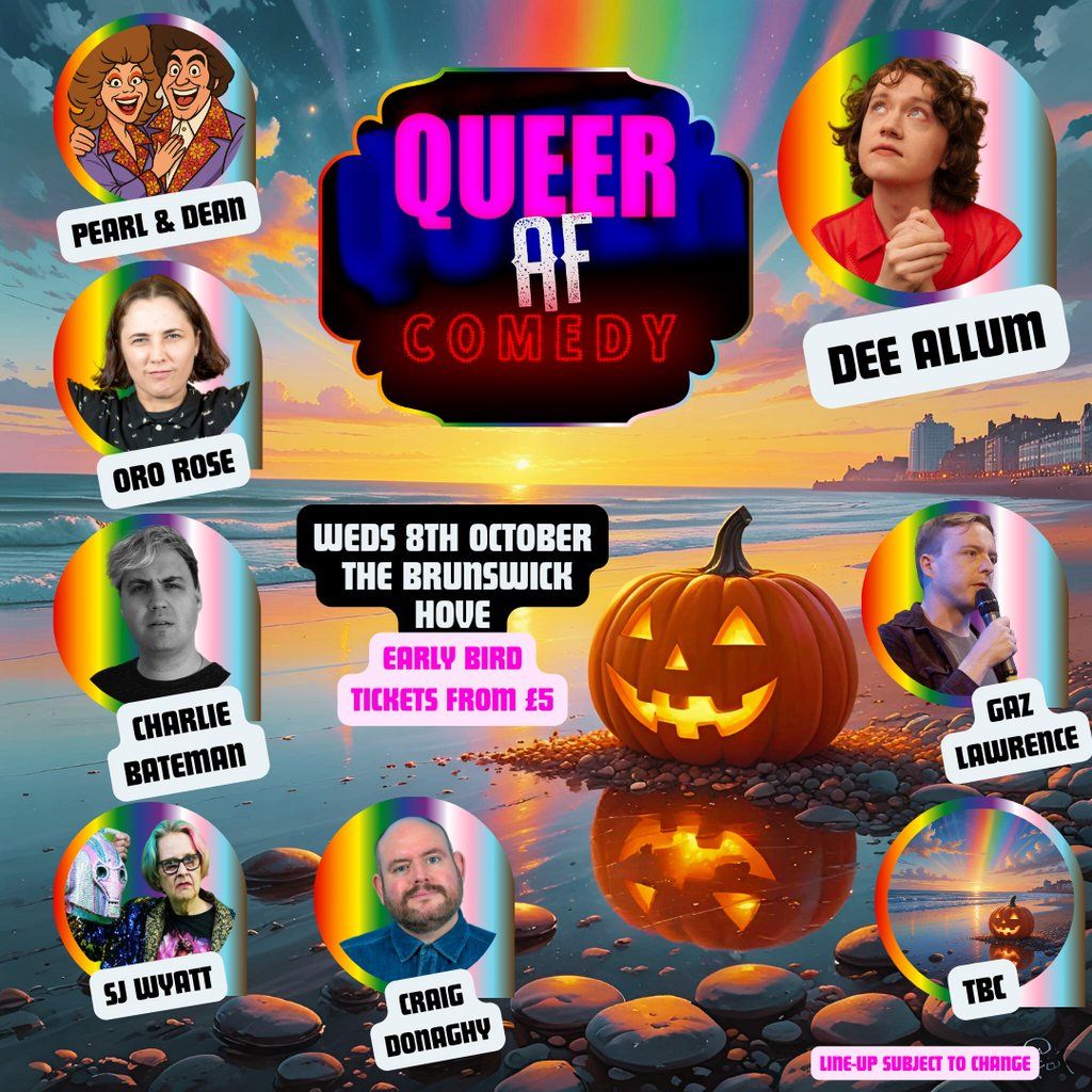 Queer AF Comedy - October '25, 8 October | Event in Brighton & Hove | AllEvents