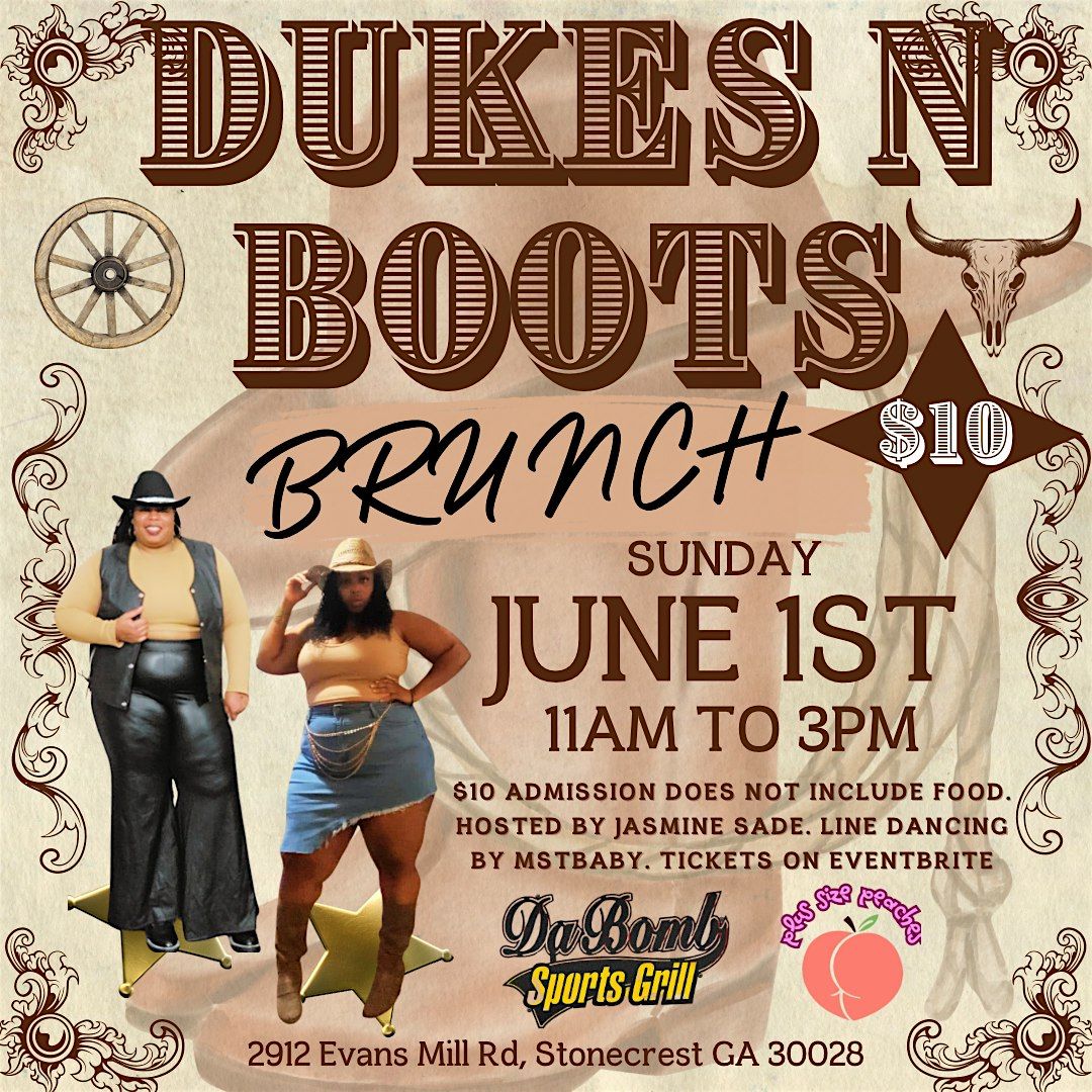Dukes N Boots Brunch, 1 June | Event in Stonecrest | AllEvents