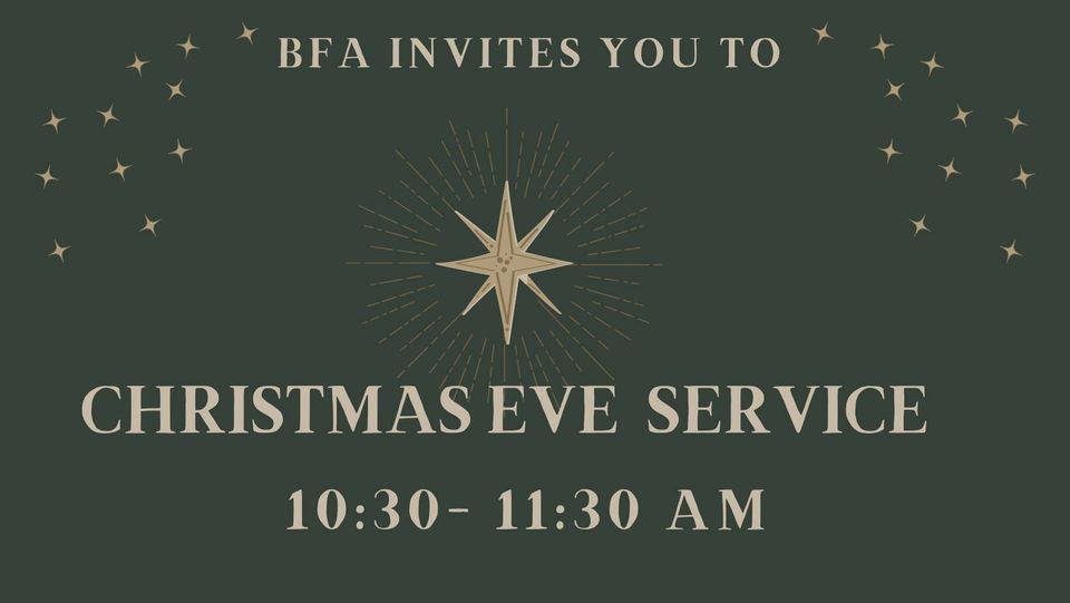 BFA Christmas Eve Service, Brazoria First Assembly, December 24 2023