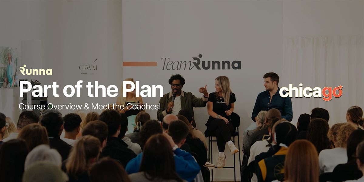 Part of the Plan: Course Overview with Coach Anya and Kayla, 11 October | Event in Chicago | AllEvents