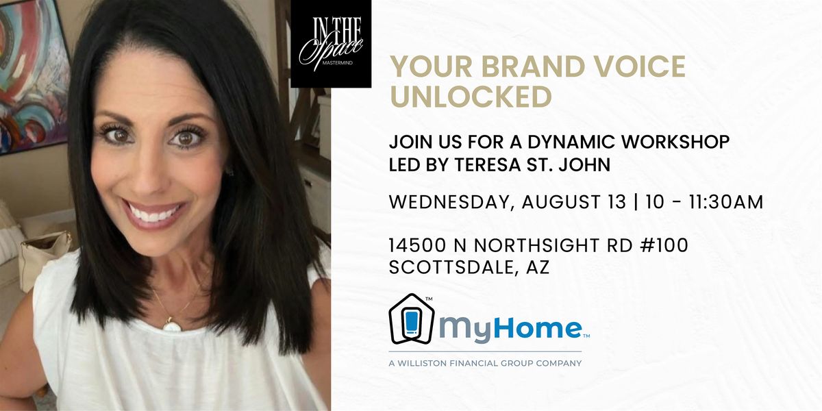In the Space Mastermind with Teresa St. John, 13 August | Event in Scottsdale | AllEvents