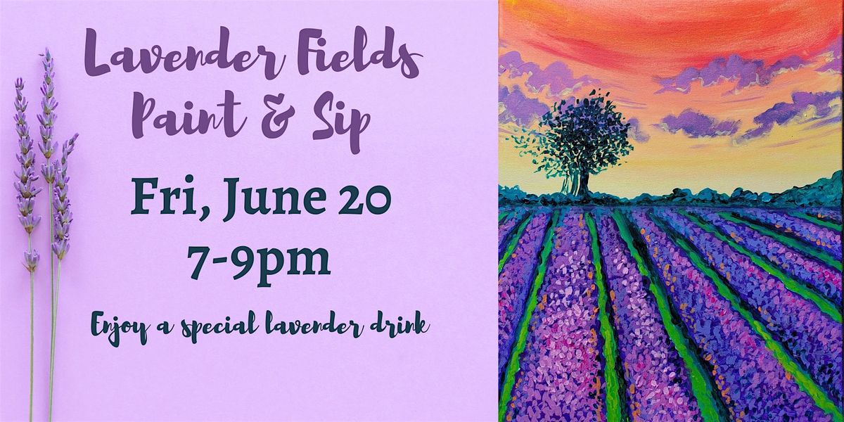 Lavender Fields Paint Class, 20 June | Event in Wisconsin Dells | AllEvents