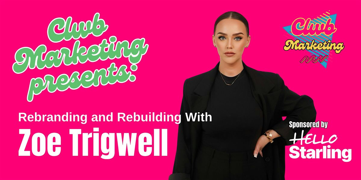 Rebranding and Rebuilding With Zoe Trigwell, 16 October | Event in Cardiff | AllEvents