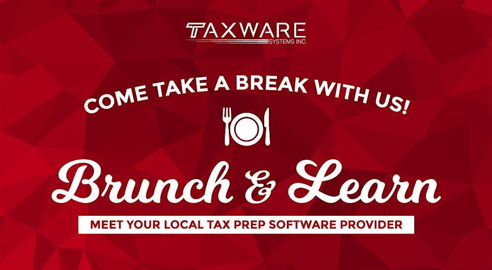 Free Toasted Yolk Cafe Brunch & Learn-Meet Taxware Systems-Tax Prep Softwre, 8 October | Event in Sugar Land