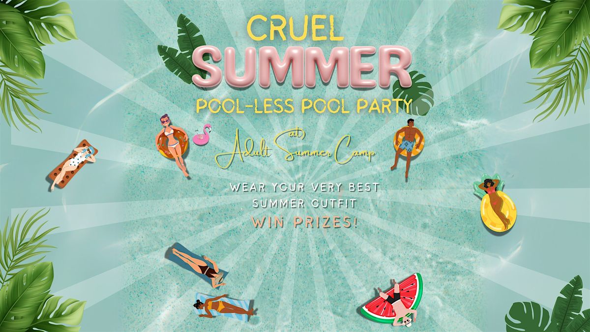 ADULT INDOOR SUMMER CAMP 2025 - POOL-LESS POOL PARTY, 19 June | Event in St. Louis | AllEvents